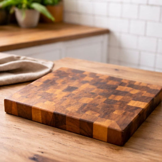 Planche en bois d'acacia