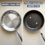 Poêle inox 316