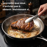 Poêle inox 316