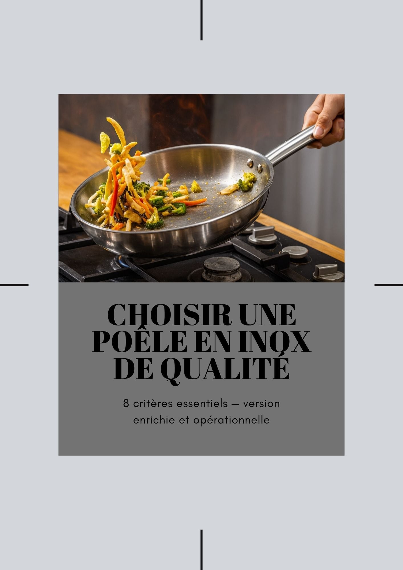 Ebook : Choisir sa poêle inox
